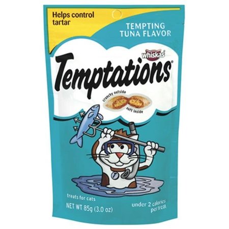 WHISKAS Whiskas Temptations K32784 3 oz. Tempting Tuna Cat Treat 160787